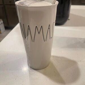White Ceramic Namaste Mug